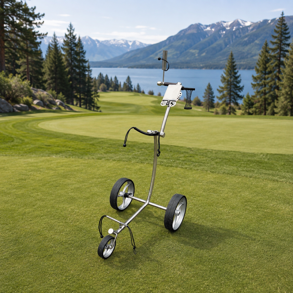 Manuell Birdie1 – Lett, demonterbar og frunkvennlig golftralle
