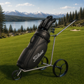 Galaxy Titan Elektrisk Golftralle i Titanium